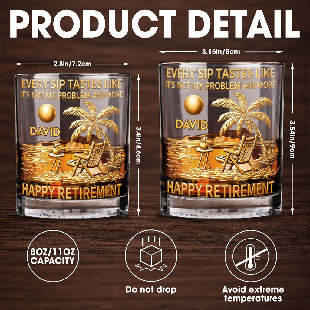 Every Sip Tastes Like Its Not My Problem Anymore Palm Tree Retirement Schedule