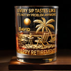 Every Sip Tastes Like Not My Problem Anymore Palm Tree Retirement