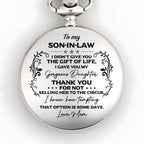 To My Son-In-Law, Thank You For Not Selling Her To The Circus