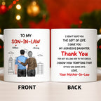 Thank You Son-In-Law For Not Selling My Daughter