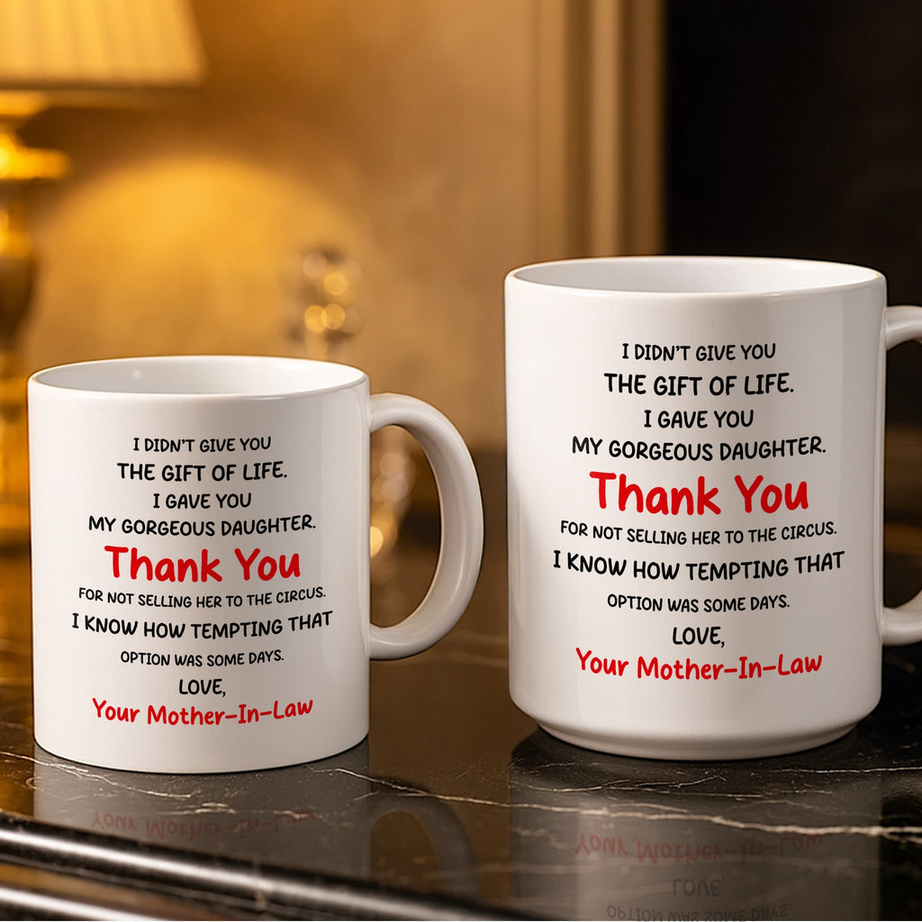Thank You Son-In-Law For Not Selling My Daughter