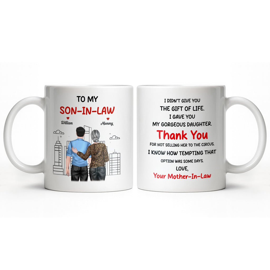 Thank You Son-In-Law For Not Selling My Daughter
