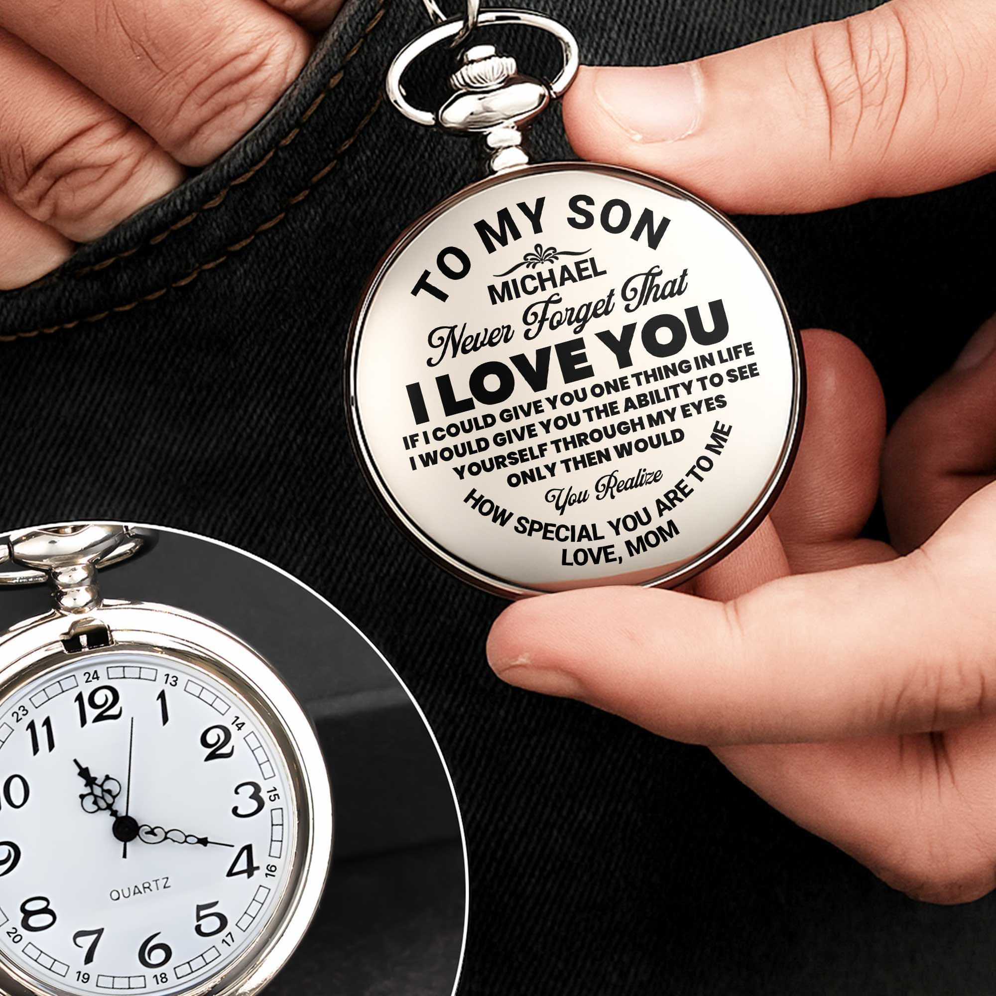 To My Son, Never Forget That, I Love You