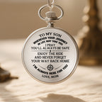 Wherever Your Journey, Compass Pocket Watch