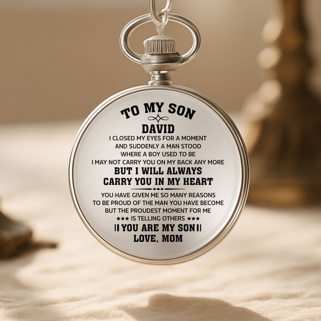 To My Son, Proud Of The Man You Have Become