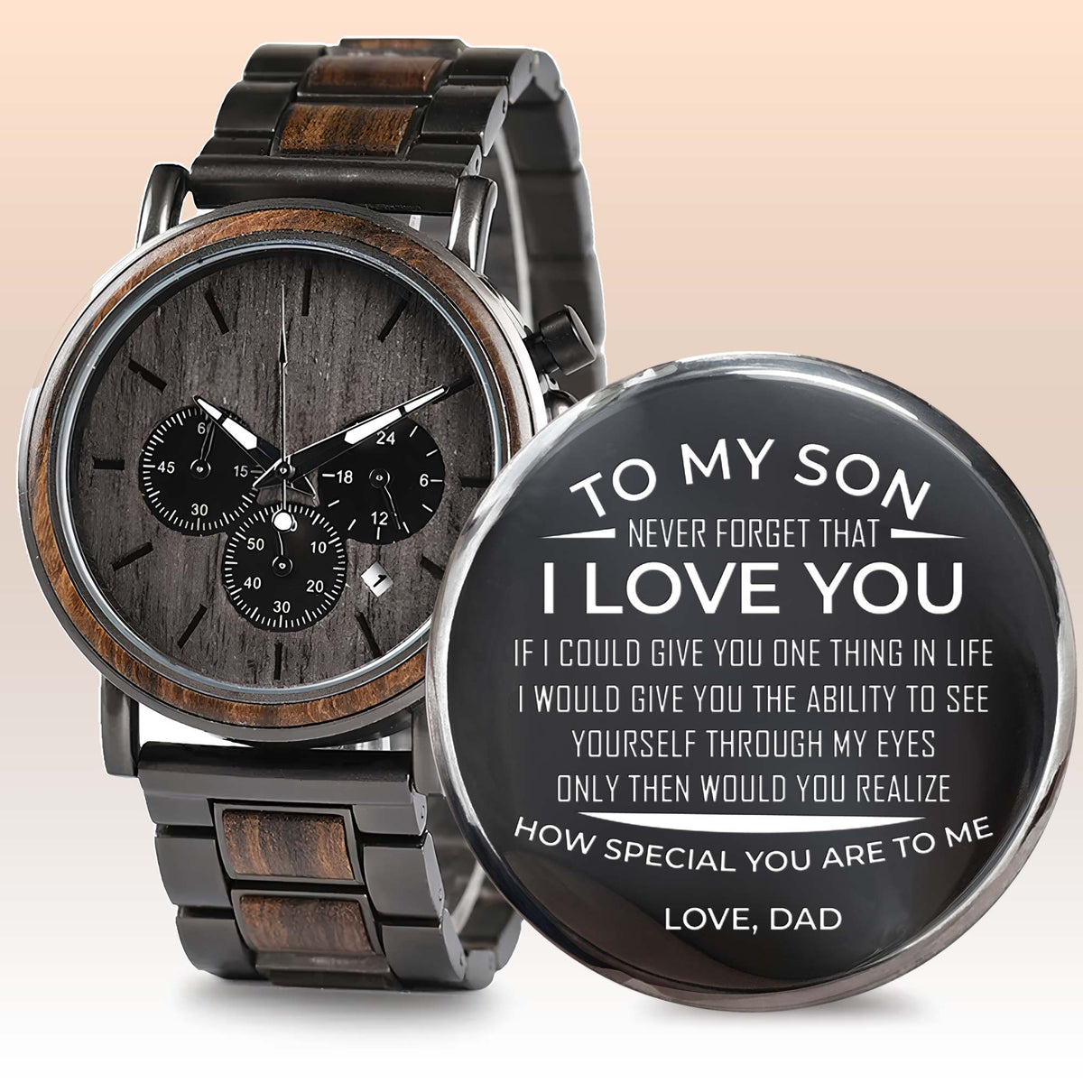 To My Son, Never Forget That I Love You