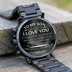 To My Son, Never Forget That I Love You
