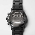 To My Son, Never Forget That I Love You