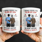I Would Choose You To Be My Son, Cityscape Design