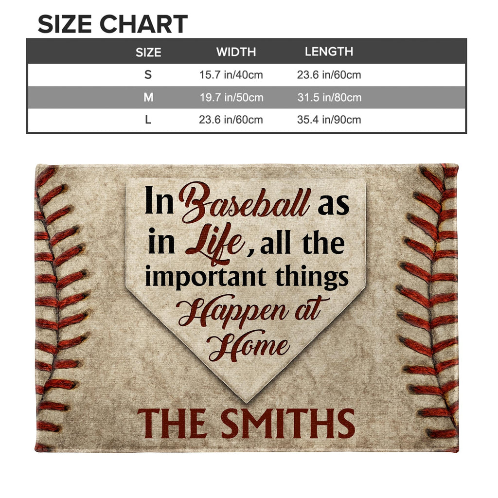In Baseball As In Life All The Important Things Happen At Home