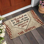 In Baseball As In Life All The Important Things Happen At Home