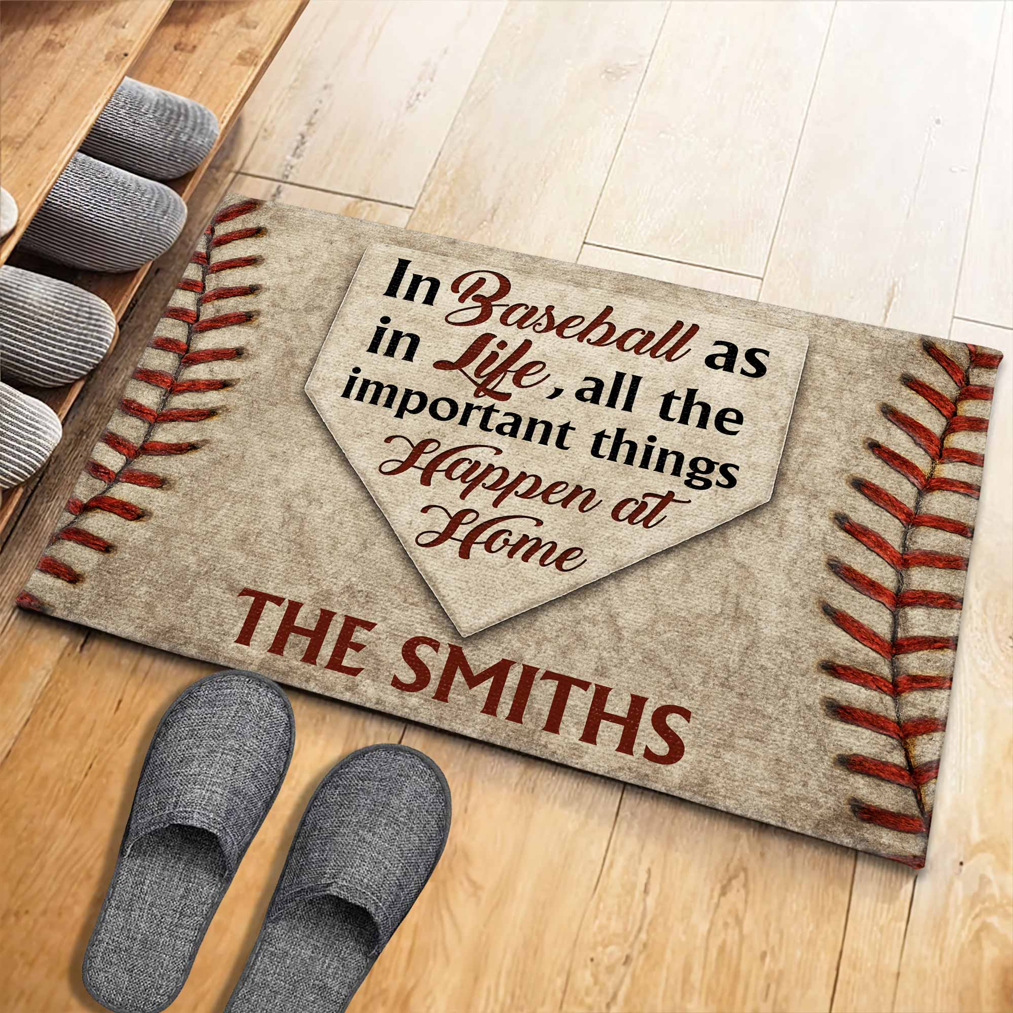 In Baseball As In Life All The Important Things Happen At Home