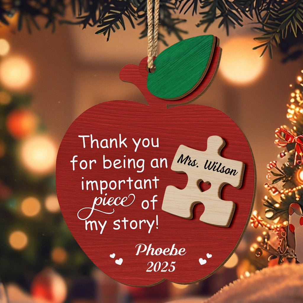 Thank You For Being An Important Piece Of My Story