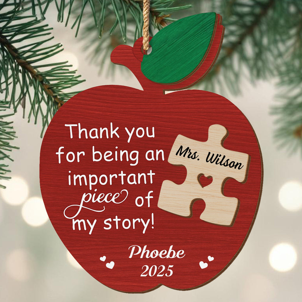 Thank You For Being An Important Piece Of My Story