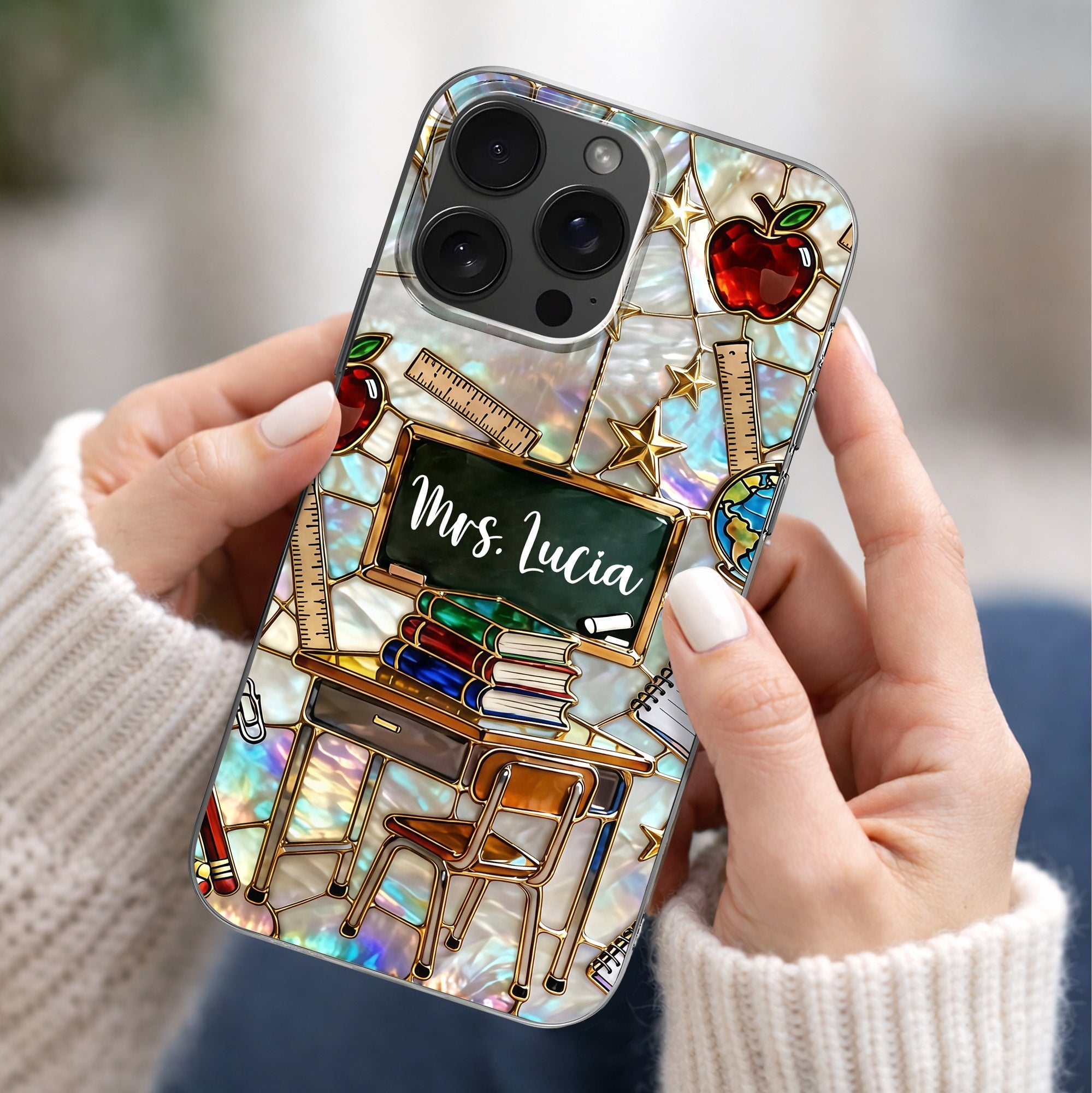 Classroom Inspired Teacher Book and Apple Design