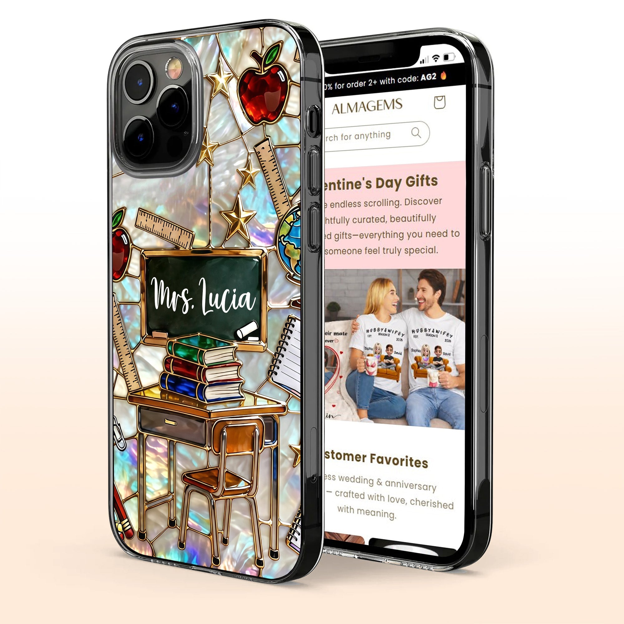 Classroom Inspired Teacher Book and Apple Design