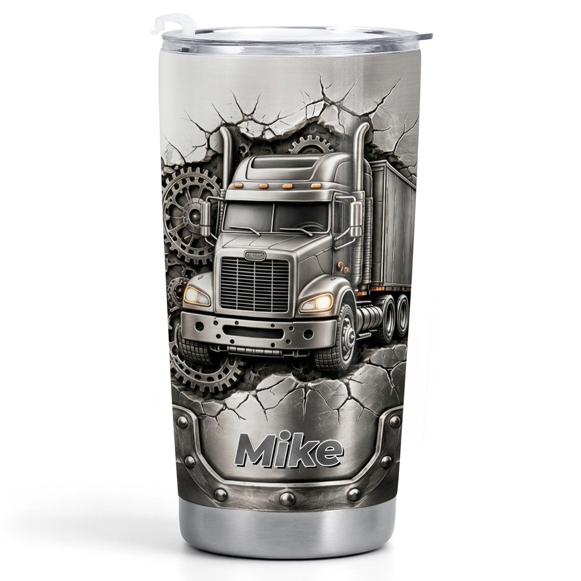 Mike, Rugged Truck With Gears