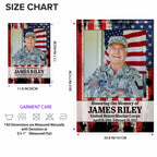 Honoring the Memory of United States Marine Corps, American Flag