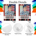 Honoring the Memory of United States Marine Corps, American Flag