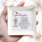 To My Granddaughter On Your Wedding Day, Flowers And Butterflies