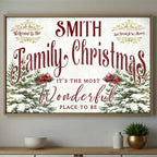 Welcome To The Family Christmas, Wonderful Place To Be
