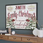 Welcome To The Family Christmas, Wonderful Place To Be