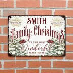 Welcome To The Family Christmas, Most Wonderful Place
