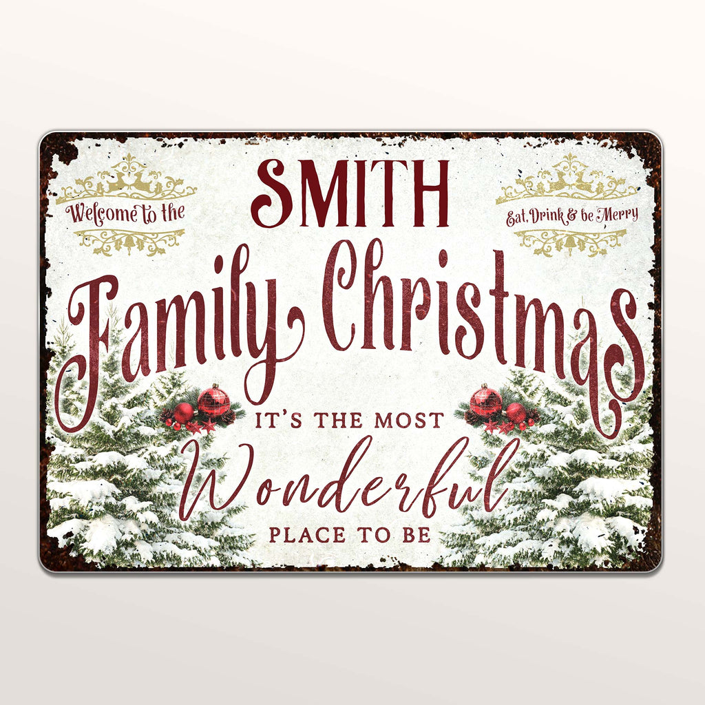 Welcome To The Family Christmas, Most Wonderful Place