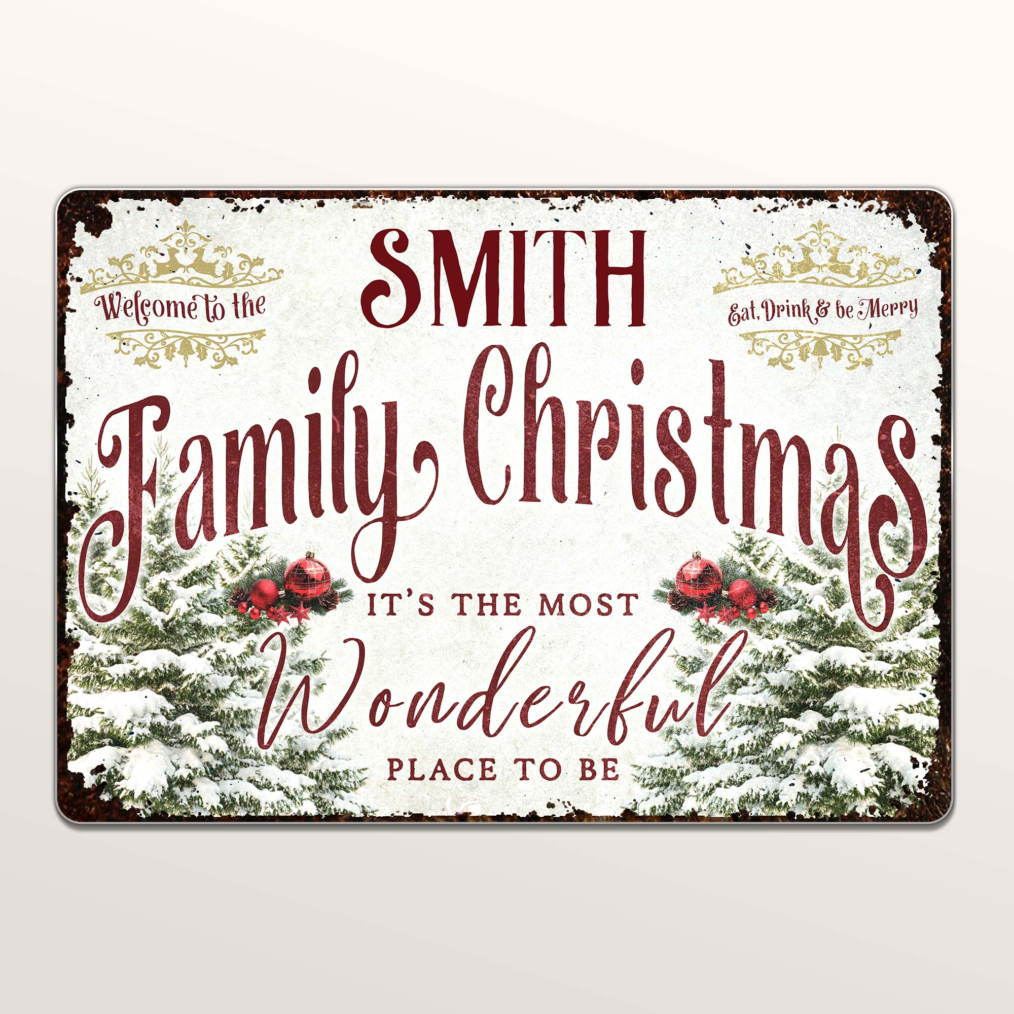 Welcome To The Family Christmas, Most Wonderful Place