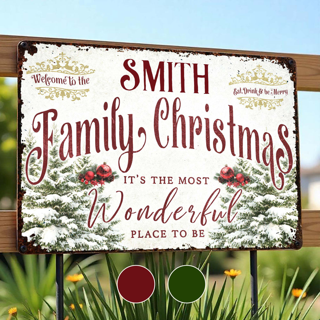Welcome To The Family Christmas, Most Wonderful Place