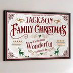 Welcome To The Family Christmas, Wonderful Place To Be