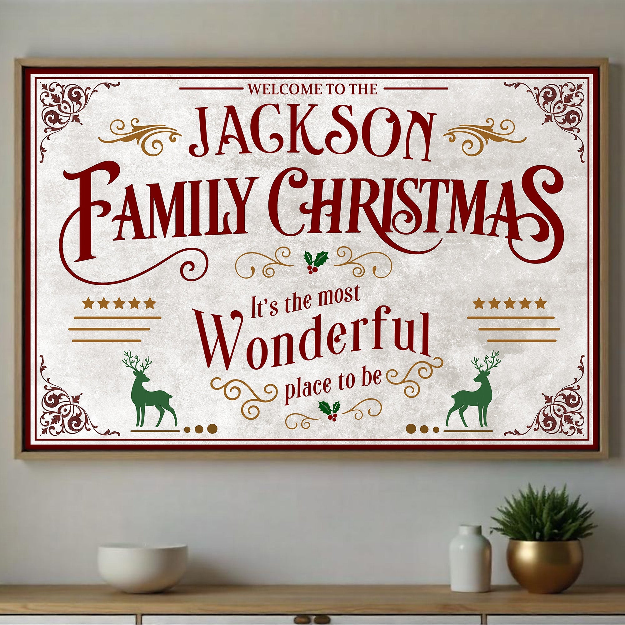 Welcome To The Family Christmas, Wonderful Place To Be