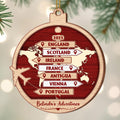 Explore The World, Cherish Each Adventure, World Map And Airplane
