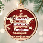 Explore The World, Cherish Each Adventure, World Map And Airplane