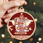 Explore The World, Cherish Each Adventure, World Map And Airplane