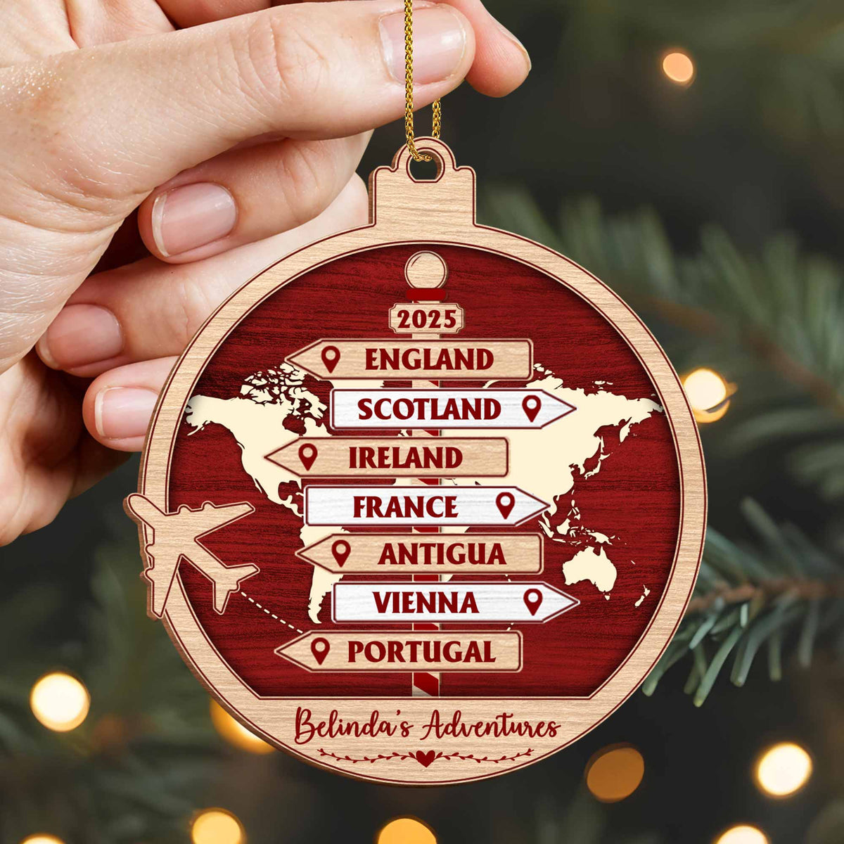 Explore The World, Cherish Each Adventure, World Map And Airplane