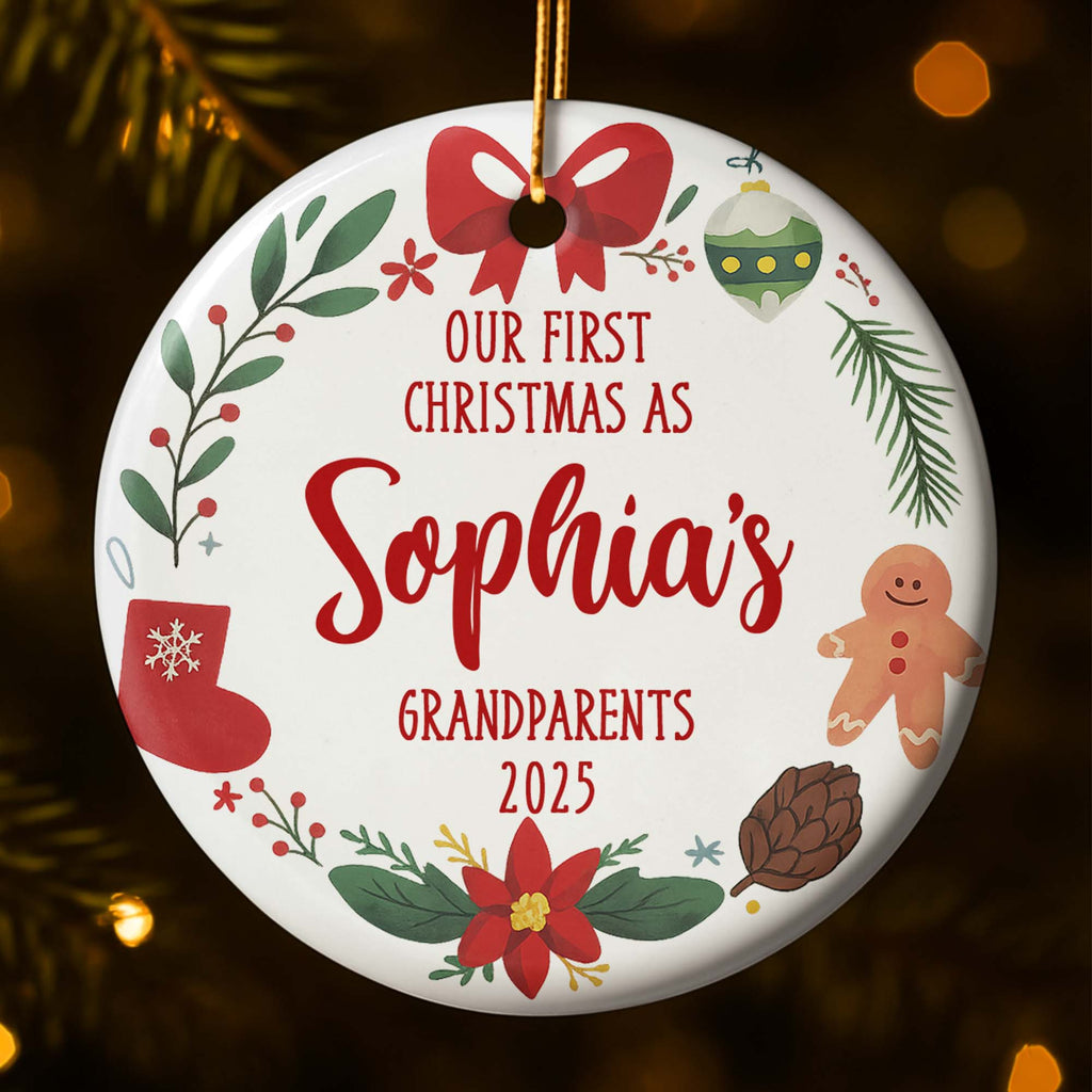 Our First Christmas As Grandparents With Festive Decor