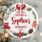 Our First Christmas As Grandparents With Festive Decor