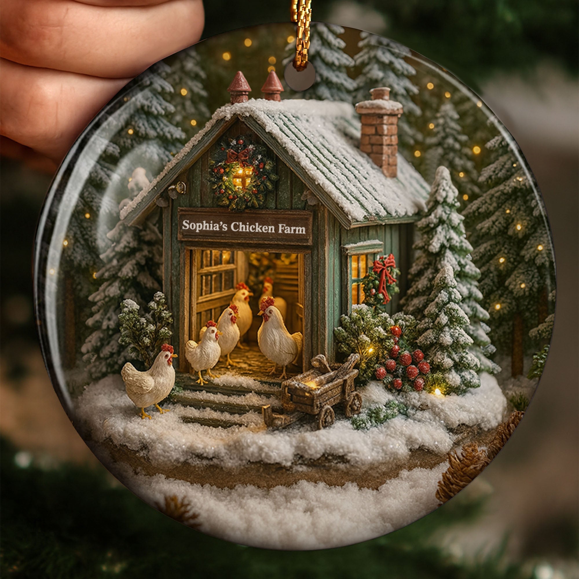 Enjoy The Winter Farm Life With Festive Decorations