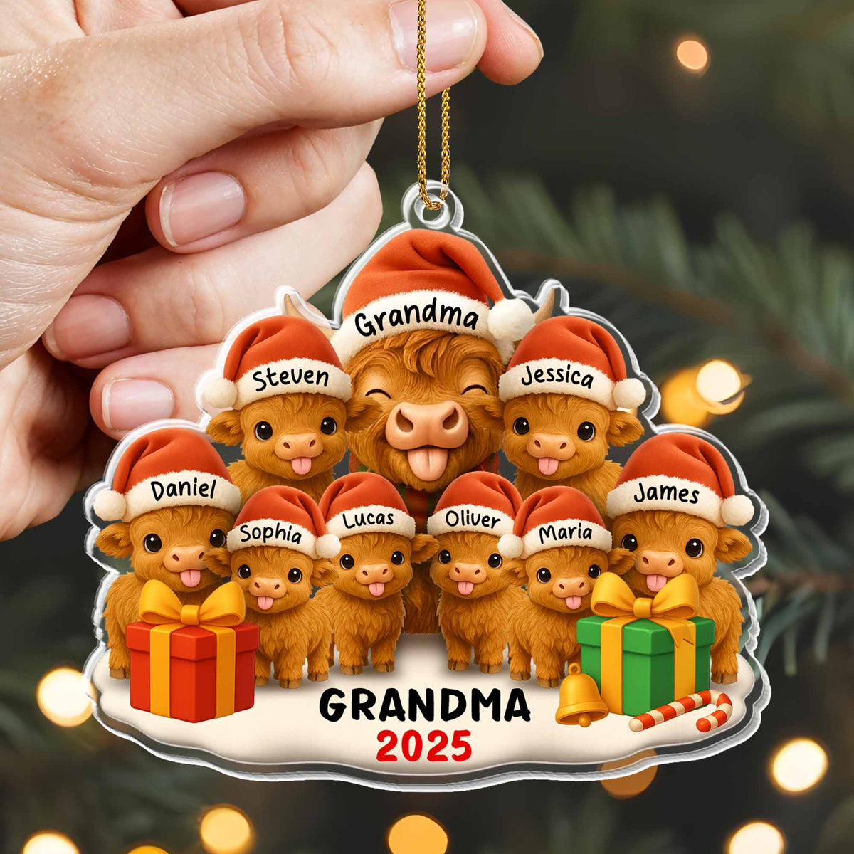 Capture Precious Family Memories With Customizable Cow Design