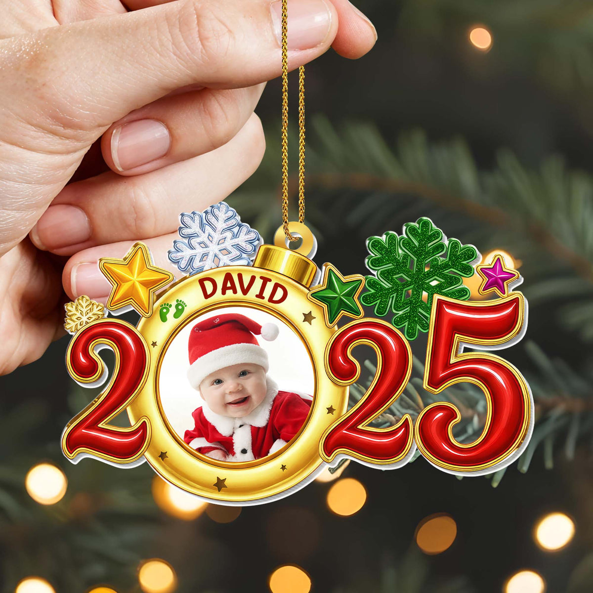 Sweet Santa Baby Cherishing Christmas